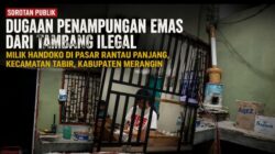 Rumah Handoko di Pasar Rantau Panjang Jadi Sorotan, Diduga Penampung Emas PETI di Merangin