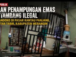 Rumah Handoko di Pasar Rantau Panjang Jadi Sorotan, Diduga Penampung Emas PETI di Merangin