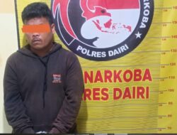 Polres Dairi Kembali Ringkus Terduga Pengedar Sabu dan Ganja di Tanjung Beringin