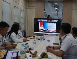 Rutan Kelas I Tangerang Ikuti Rapat Analisis dan Evaluasi Bidang Pemasyarakatan via Zoom