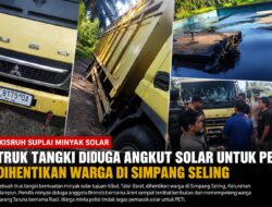 Diduga Suplai Solar untuk PETI, Warga dan Pemilik Minyak Bersitegang di Simpang Seling