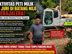 Aktivitas PETI Milik M Juri di Batang Nilo Merajalela, Polda Jambi Diminta Turun Tangan
