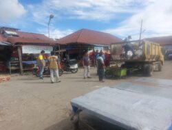 Jumat Bersih Akhir Bulan, PD Pasar Intensifkan Penataan dan Kebersihan di Dalam dan Luar Pasar