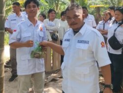 Gelar Kurban Idul Adha, Wujud Kepedulian Ketua PAC Gerindra Kecamatan Kandis Kepada Kader Gerindra dan Masyarakat
