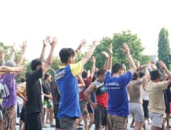 Tingkatkan Kesehatan dan Semangat Kebersamaan, Rutan Kelas I Tangerang Gelar Senam Bersama