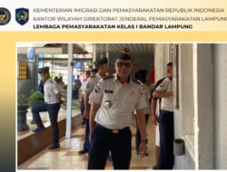 Tegas Namun Humanis, Lapas Kelas I Bandar Lampung Gelar Deteksi Dini Sekaligus Jemput Bola Pelayanan