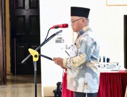 Dipercaya Pimpin Doa, H. Lindung Kaloko Sambut Kunjungan Menteri Wihaji di Dairi