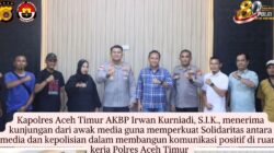 Momentum Idul Adha dan HUT Bhayangkara ke-80 Kapolres Aceh Timur Terima Kunjungan Wartawan