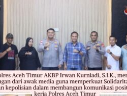 Momentum Idul Adha dan HUT Bhayangkara ke-80 Kapolres Aceh Timur Terima Kunjungan Wartawan