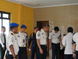 Karutan Tangerang Tinjau Sarana Ibadah dan Fasilitas Kerja dalam Kegiatan Kontrol Keliling