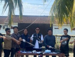 Polres Pesisir Barat Ungkap Kasus Dugaan Penganiayaan dan Tindak pidana Senjata Api