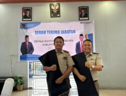Serah Terima Jabatan Kepala Kantor Pertanahan Kabupaten Dairi Berlangsung Khidmat, Perkuat Komitmen Pelayanan kepada Masyarakat