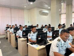 Melalui Ujian Kompetensi, Kanwil Ditjenpas Aceh Perkuat Kualitas Kepemimpinan Organisasi