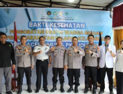 Wujud Sinergitas dan Kepedulian, Lapas Idi Laksanakan Pemeriksaan Kesehatan Bersama Polres Aceh Timur