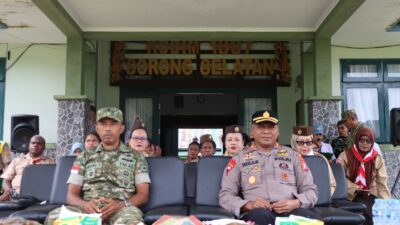 Kasdim 1807/Sorong Selatan Hadiri Pembukaan Pemantapan Peserta Jambore Nasional XII Tahun 2026 dan Persami KKRI