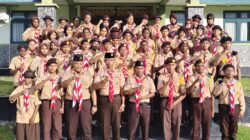 Kasdim 1807/Sorong Selatan Resmi Menutup Kegiatan Persami KKRI TA. 2026 dan Pelantikan Dewan Pengurus Saka Wira Kartika