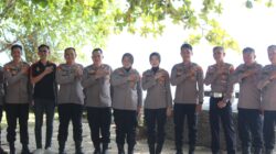 Kapolres Pesisir Barat Dampingi Kunjungan Kabid Humas Polda Lampung di Kabupaten Pesisir Barat