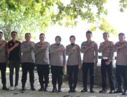 Kapolres Pesisir Barat Dampingi Kunjungan Kabid Humas Polda Lampung di Kabupaten Pesisir Barat