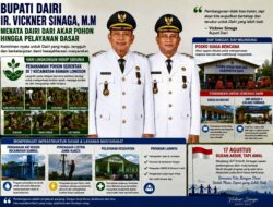 Menata Masa Depan Dairi dari Akar Pohon hingga Pelayanan Dasar, Bupati Vickner Sinaga Wujudkan Pembangunan Bertahap dan Berkelanjutan