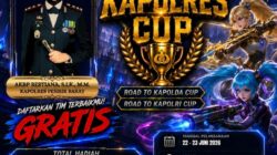 KAPOLRES PESISIR BARAT GELAR TURNAMEN E-SPORT MOBILE LEGENDS KAPOLRES CUP 2026 DALAM RANGKA HUT BHAYANGKARA KE-80