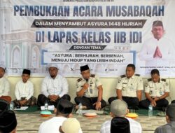 Lapas Idi Gelar Pembukaan Lomba Musabaqah Warga Binaan Untuk Memperingati Hari Asyura