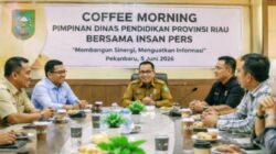 Tak Ada Undangan Resmi, Sejumlah Wartawan Beri Pandangan Berbeda Soal Coffee Morning Disdik Riau