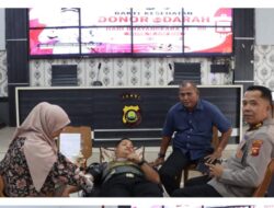 Peringati Hari Bhayangkara ke 80 Polres Merangin Menggelar Donor Darah Sebagai Bentuk Kepedulian Sosial dan Kemanusiaan