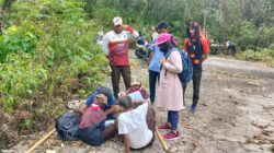 Penjelajahan lintas alam Peserta Jambore kontingen Papua Barat daya berlangsung Aman dan penuh Makna