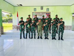 Semangat Pengabdian Tak Pernah Berhenti, Kodim 1807/Sorong Selatan Gelar Upacara Korps Rapor Pindah Satuan Penuh Khidmat