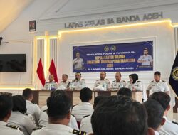 Kakanwil Ditjenpas Aceh Perkuat Integritas dan Pelayanan Prima di LPKA dan Lapas Banda Aceh
