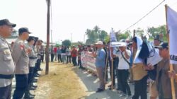 Polres Pesisir Barat Siagakan Perdonel, Aksi Damai Apkasindo Berlangsung Tertib