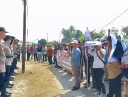 Polres Pesisir Barat Siagakan Perdonel, Aksi Damai Apkasindo Berlangsung Tertib