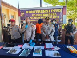 Asal usul 82 butir amunisi,hak kepemilikannya di dalami Polresta jaya pura