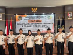 Resmi Sandang Status PNS, Pegawai Lapas Kelas IIB Bangko Diminta Junjung Integritas dan Profesionalisme