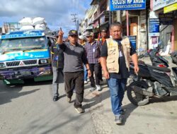 Tiga Direktur PD Pasar Dairi Turun Langsung ke Lapangan, Setiap Hari Pekan Demi Terciptanya Penataan Pasar