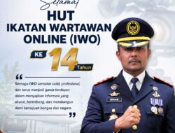 Hut Ke ‑14 IWO ACEH Kepala Rutan Tanggerang Kelas I Harapkan Pres Menjadi Garda Informasi Yang Terpercaya