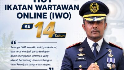 Hut Ke ‑14 IWO ACEH Kepala Rutan Tanggerang Kelas I Harapkan Pres Menjadi Garda Informasi Yang Terpercaya