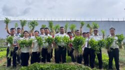 Panen Raya Kangkung di Rutan Sidikalang, Bekali Warga Binaan Keterampilan Menuju Kemandirian