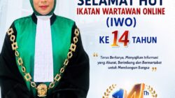 Hut Ke ‑14 IWO ACEH TIMUR: Ketua Makamah Syar’iyah Idi Harapkan Pres Jadi Mitra Penguatan Sumber Daya Dan Informasi Publik