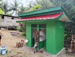 TMMD Ke-129 Kodim 1807/Sorong Selatan Terus Bergerak, Rehab MCK Capai 60 Persen Demi Tingkatkan Kesehatan Masyarakat