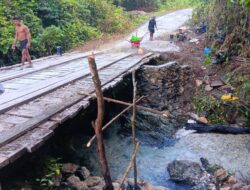 Satgas TMMD Ke-129 Kodim 1807/Sorong Selatan Kebut Rehab Jembatan, Progres Pengerjaan Capai 20 Persen