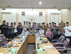 Demi Kepastian Wakaf Blang Padang, Haji Sulaiman (Tole) Ikut Dampingi Wagub Aceh dan Abu Paya Pasi ke BWI