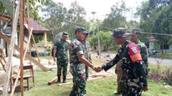 Tim Wasev TMMD Ke-129 Tinjau Langsung Kampung Sesor, Pastikan Program TMMD Kodim 1807/Sorong Selatan Berjalan Optimal
