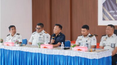 Plh Kakanwil Ditjenpas Sumut Kunjungi Rutan Sidikalang, Tekankan Integritas dan Penguatan Kualitas Layanan Pemasyarakatan