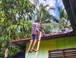 Satgas TMMD Ke-129 Kodim 1807/Sorong Selatan Percepat Rehab RTLH Milik Ibu Diana