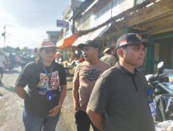 Tim Penertiban PD Pasar Dairi Bersama Satpol PP Tertibkan Pedagang di Trotoar dan Area Parkir Secara Humanis