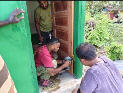 Rehab MCK Hampir Rampung, Satgas TMMD Ke-129 Kodim 1807/Sorong Selatan Tingkatkan Kualitas Sanitasi Warga Kampung Sesor