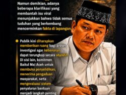Ketua Baitul Mal Angkat Bicara Terkait Pemberitaan yang Menyeret Nama Baitul Mal Aceh Dan ITU Fitnah