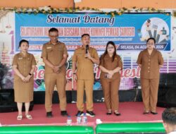 Wartawan Jalin Silaturahmi Bersama Dinas Kominfo Samosir