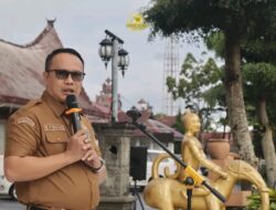 Apel Gabungan ASN Pemkab Dairi, Kadis PMD Tekankan Disiplin, Klarifikasi Dana Desa, dan Percepatan Digitalisasi Transaksi Non Tunai
